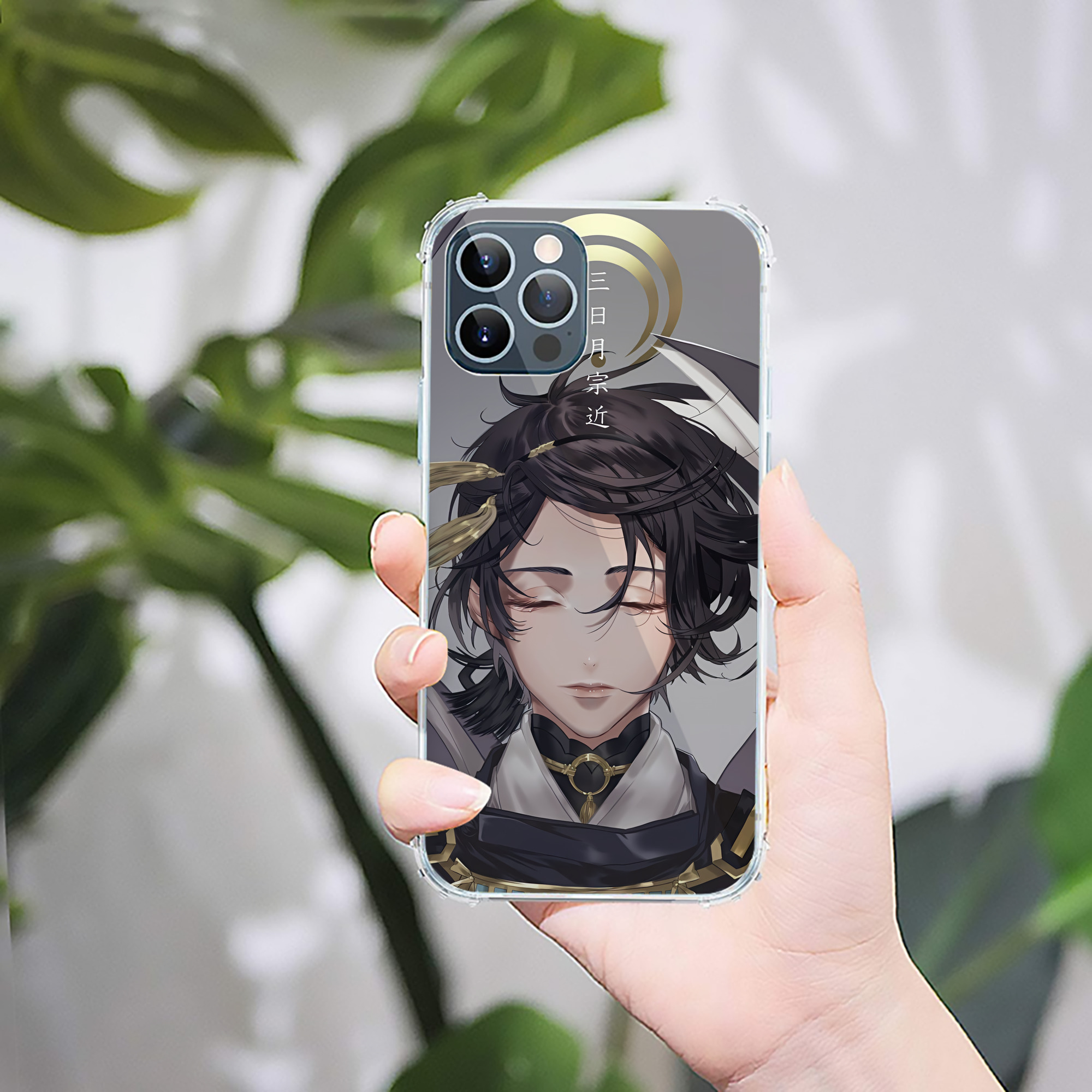 （画像用） 刀剣乱舞 Touken Ranbu 【iPhone 12シリーズ対応】透明スマホケース（クリアソフトケース）